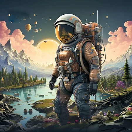 Image generate by AI Image Generator | Azure Foundry AI html template